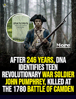A Texas-based forensics company has solved a vexing mystery, identifying the long-buried remains of a Revolutionary War soldier. John Pumphrey was between 13 and 15 years old when he joined the 7th Maryland regiment of the Continental Army to fight British troops. He fell at South Carolina's Battle of Camden on Aug. 16, 1780, a devastating defeat that left more than 1,000 American troops dead.